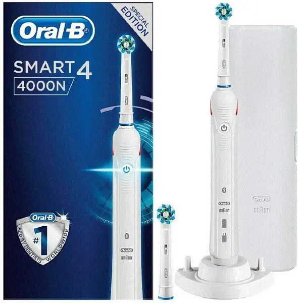 Image of Oral B Smart 4 Cross Action Rechargeable Toothbrush
