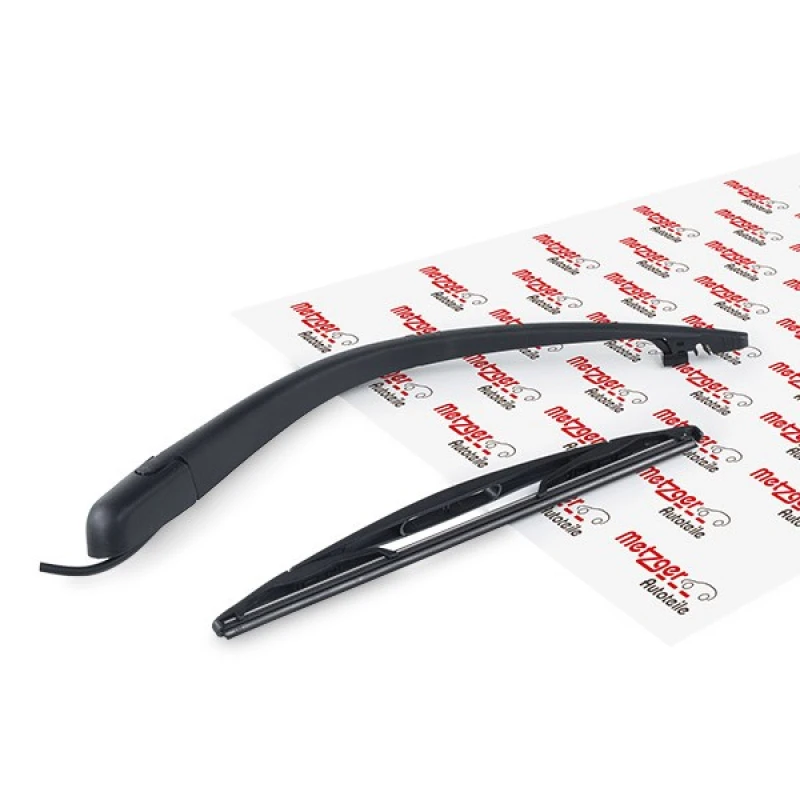 Image of METZGER 2190270 Wiper Arm with wiper blade, Rear, with cap Wiper Arm,windscreen washer (301)