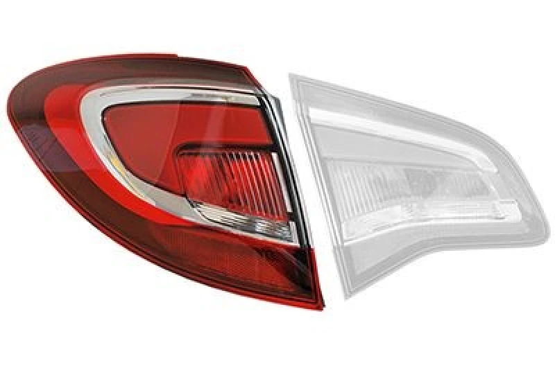 Image of VAN WEZEL Rear light VAN WEZEL 3861925