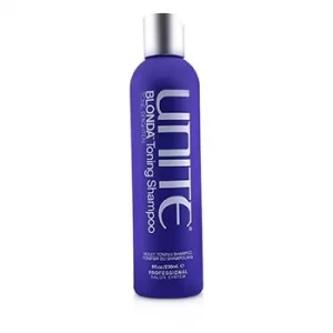 image of UniteBLONDA Toning Shampoo (Violet Toning Shampoo) 236ml/8oz