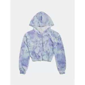 image of Skinny Dip Tie Dye Hoodie - Blue