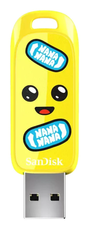 Image of SanDisk SanDisk SDCZIF-128G-G46 USB flash drive 128GB USB Type-A 3.2 Gen 1 (3.1 Gen 1) Yellow SDCZIF-128G-G46