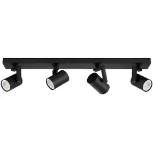 image of Netlighting Mola Modern 4 Light Ceiling Spotlight Bar, GU10 - ITLSPL-2846-4 Bl