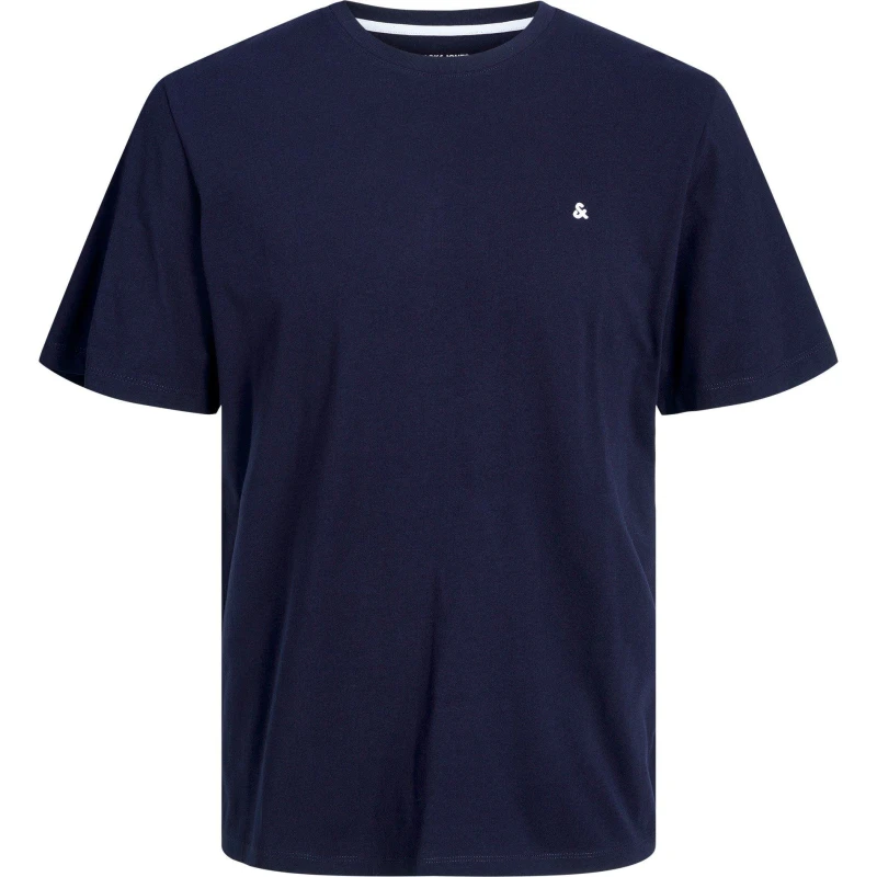 Image of jack & jones Jack & Jones Paulos Crew Neck T-Shirt Navy Blazer Male 3XL(56) NT33804