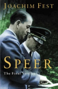 Image of Speer by Joachim Fest Hardback