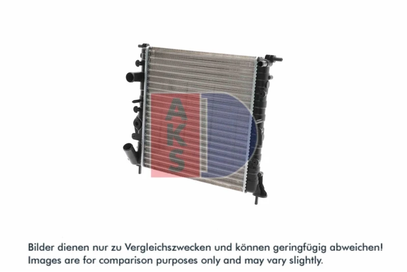 Image of AKS DASIS 181440N Engine radiator Aluminium, Mechanically jointed cooling fins Radiator,engine cooling (470)