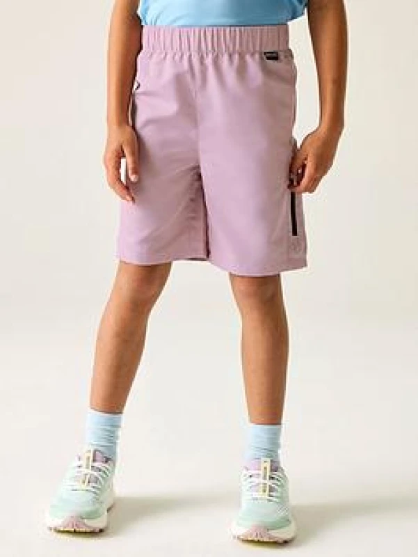 Image of Children's shorts Regatta Sorcer III Violet Unisex 3/4 ans