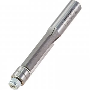 Image of Trend Extra Fine Three Flute Trimmer Bearing Guided Router Cutter 12.7mm 38.1mm 1/2"