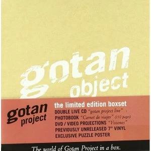 Image of Gotan Project - Gotan Object Box Live CD