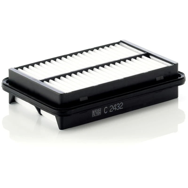Image of MANN-FILTER C 2432 Air filter Filter Insert Air Filter (8)
