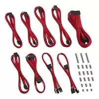 image of CableMod Classic ModMesh RT-Series Cable Kit ASUS ROG / Seasonic - Red