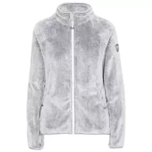 Image of Trespass Womens/Ladies TELLTALE Winter Fleece Jacket (XXL) (Silver Grey)