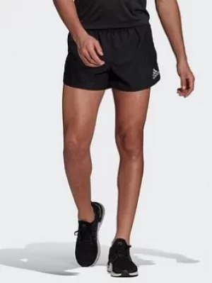 image of adidas Fast Split Shorts, Black Size M Men