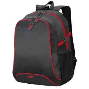 Shugon Osaka Basic Backpack / Rucksack Bag (30 Litre) (Pack of 2) (One Size) (Black/Red)