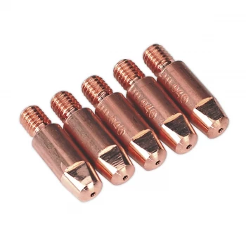 Image of Sealey MIG922 Contact Tip 1.2mm Aluminium TB25/36 Pack of 5