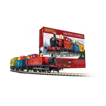 Image of Hornby Santa's Express Train Set UK plug