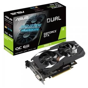 image of Asus Dual GeForce GTX1660Ti 6GB GDDR6 Graphics Card