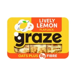 Image of Graze Lively Lemon Flapjack Punnet (Pack of 9) C002644