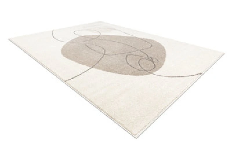 Image of RugsX Carpet Fusion 8299 Cream / Beige - Geometric, Modern, Abstract 80X150 Cm