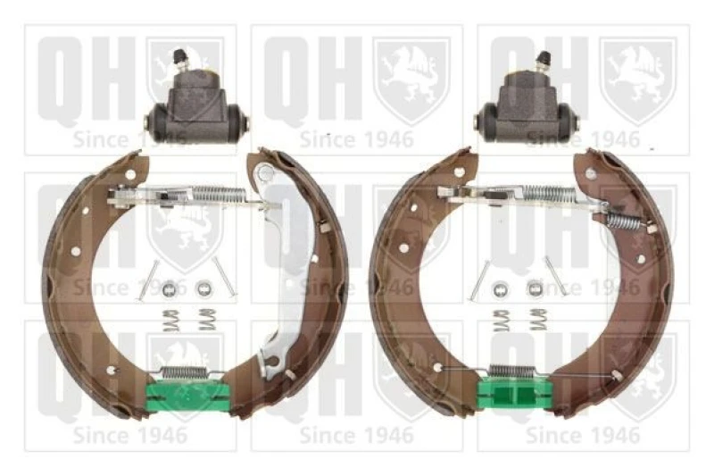 Image of QUINTON HAZELL Brake Shoe Set QUINTON HAZELL BS615K2