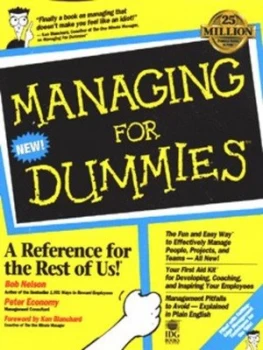 Image of Managing for Dummies by Bob Nelson Book