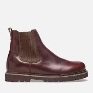 Image of Birkenstock Mens Gripwalk Leather Chelsea Boots - Chocolate - UK 9.5