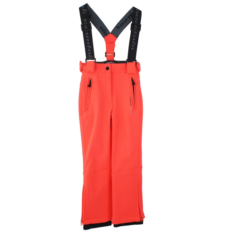 Image of Peak Mountain Girl's ski Trousers Peak Mountain Gashell Orange Female 16 ans GASHELL/KS/1-CORAIL