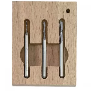 image of Proxxon 27116 Tungsten Miller Cutters Set Of 3