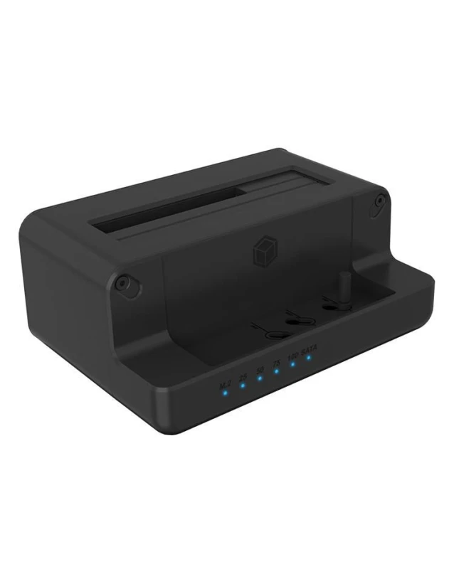 Image of ICY BOX Docking- & Klonestation M.2NVMe SSD 2.5/3.5SSD/HDD retail