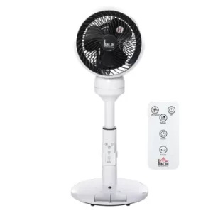Image of Homcom 70cm Oscillating Air Circulator Fan, white
