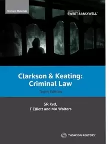 Image of Clarkson & Keating: Criminal Law: Text and Materials