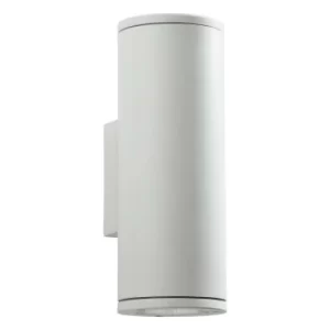 image of Zinc LED Wall Light Up and Down 20W Cool White MIZAR White