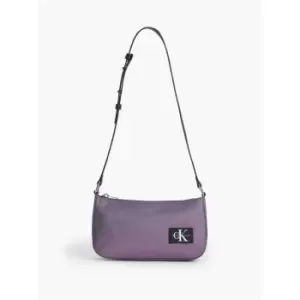 image of Calvin Klein Jeans Two Tone Shoulder Bag - Red