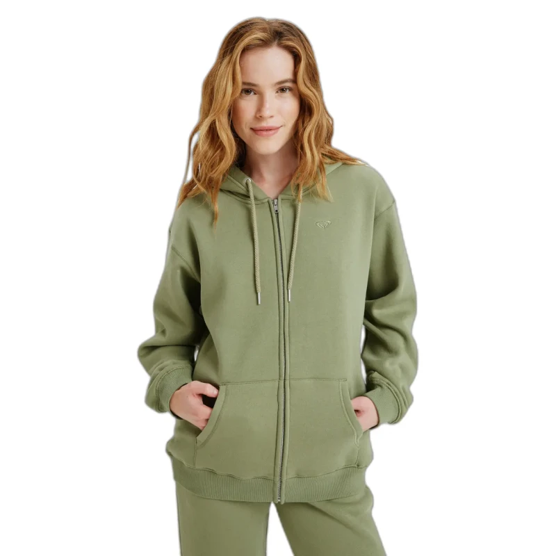 Image of Roxy Womens zip-up hoodie Roxy Surf Stoked Vert Female L
