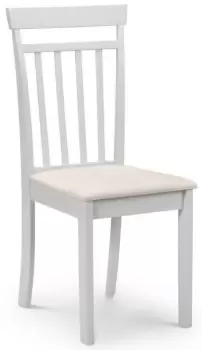 image of Julian Bowen Coast Pebble Solid Wood Dining Chair