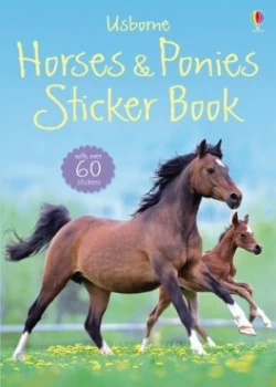 Image of Horses and Ponies Sticker Book by Joanna Spector Book