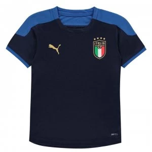 Puma Italy Training Jersey Juniors - Blue