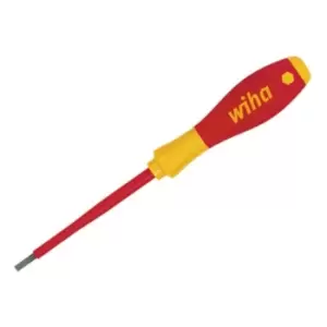 image of Wiha SoftFinish Electric slimFix Screwdriver Slotted 4.0 x 100mm