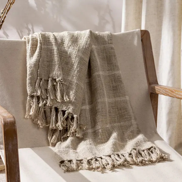 Image of Beni Throw Stone/Natural