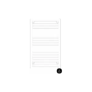 Image of TCP Smart WiFi Electric Heated Towel Rail 850 x 500mm - White - White