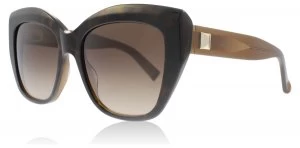 image of Max Mara MM Prism I Sunglasses Havana / Brown U8T 53mm