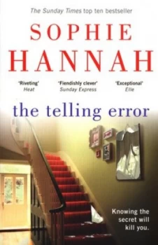 Image of The Telling Error by Sophie Hannah Paperback