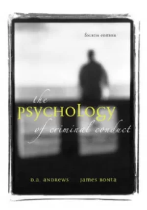 Image of The psychology of criminal conduct by D. Andrews