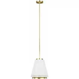 Image of Loops - 1 Bulb Ceiling Pendant Light Fitting Matte White LED E27 60W Bulb