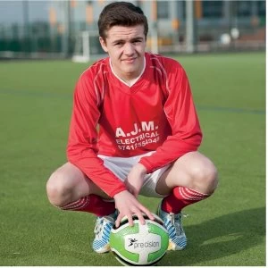 Image of Precision Marseille Shirt & Short Set 26-28 Red/White