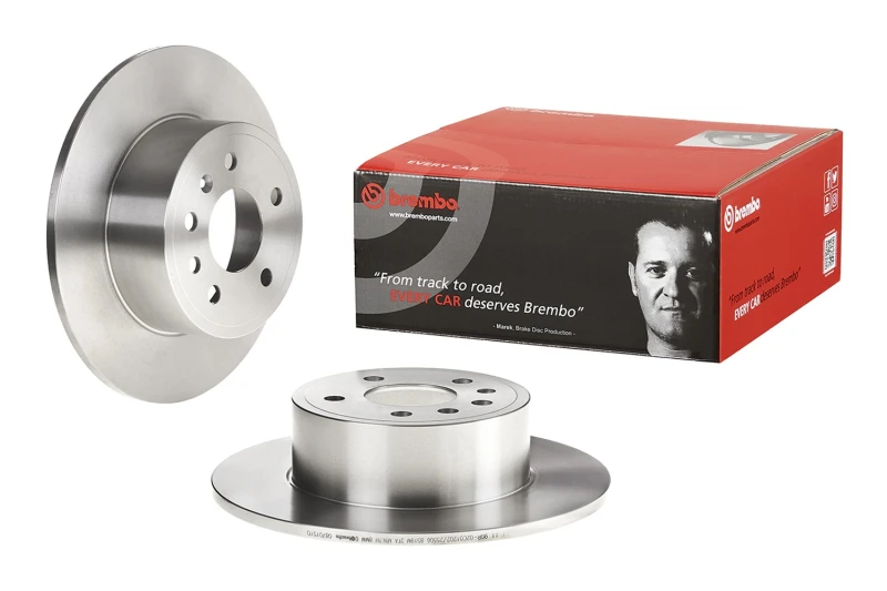 Image of BREMBO Brake disc BREMBO 08.7015.10