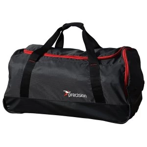 image of Precision Pro HX Team Trolley Holdall Bag - Charcoal Black/Red