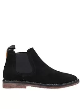 Image of Hush Puppies Shaun Chelsea, Black, Size 12, Men