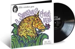 Image of Ella Fitzgerald Ella Wishes You A Swinging Christmas - Acoustic Sounds Verve Series - Sealed 2021 USA vinyl LP B0033746-01