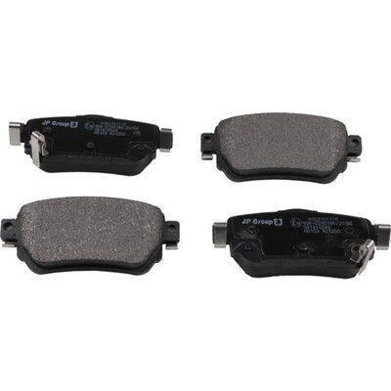 Image of JP GROUP 4063701110 Brake pad set JP Rear Axle, with acoustic wear warning Brake Pad Set,disc brake (402)